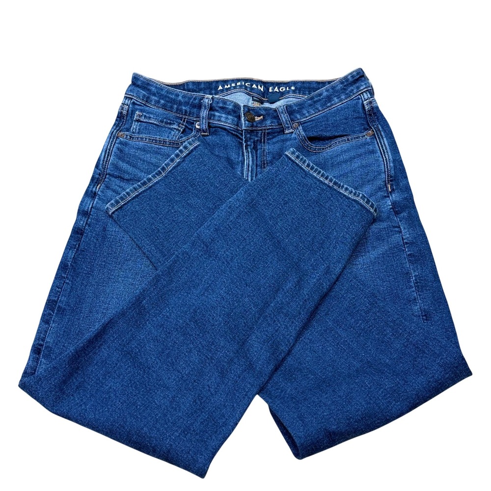 American Eagle Mom Jean Women Size 8 Classic Tapered Casual